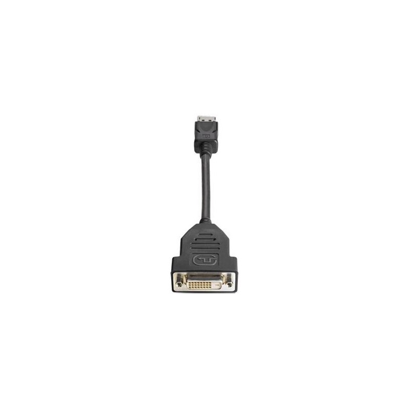 DisplayPort-kabel & DisplayPort-adapter - HP DisplayPort till DVI-adapter (bulkförpackad nyvara)