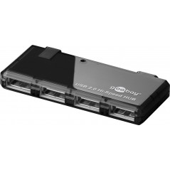 USB-hubb - Goobay USB-hubb med 4x USB 2.0