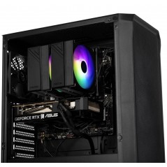 Speldator Stationär - DUTZO Esport Blaze i5 16GB 1TB RTX 5060 Win11 stationär Gaming-dator