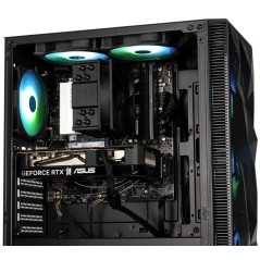 Speldator Stationär - DUTZO Esport Fire Ryzen 5 16GB 1TB RTX 5060 Win11 stationär Gaming-dator