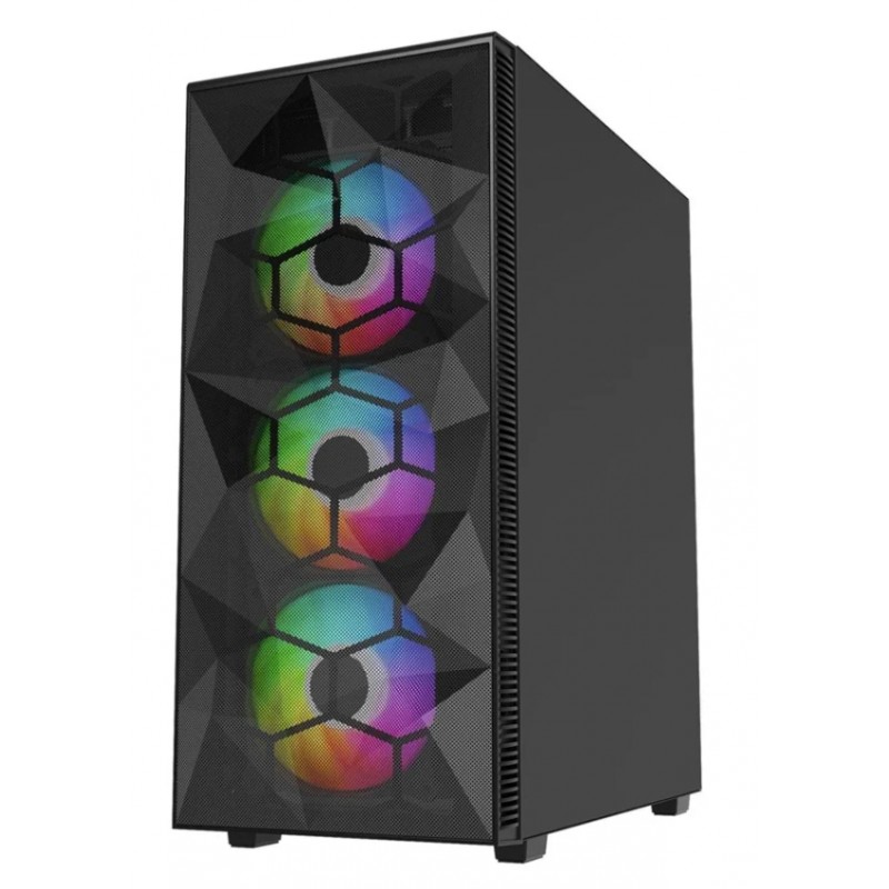 Speldator Stationär - DUTZO Esport Fire Ryzen 5 16GB 1TB RTX 5060 Win11 stationär Gaming-dator