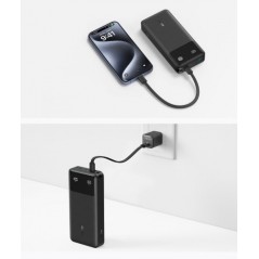 Portabla batterier - Anker powerbank 20 000 mAh 2x USB-C PD 30W och 1x USB-A