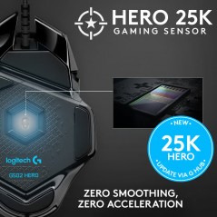 Gamingmus - Logitech G502 Hero gamingmus