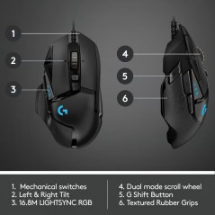 Gamingmus - Logitech G502 Hero gamingmus