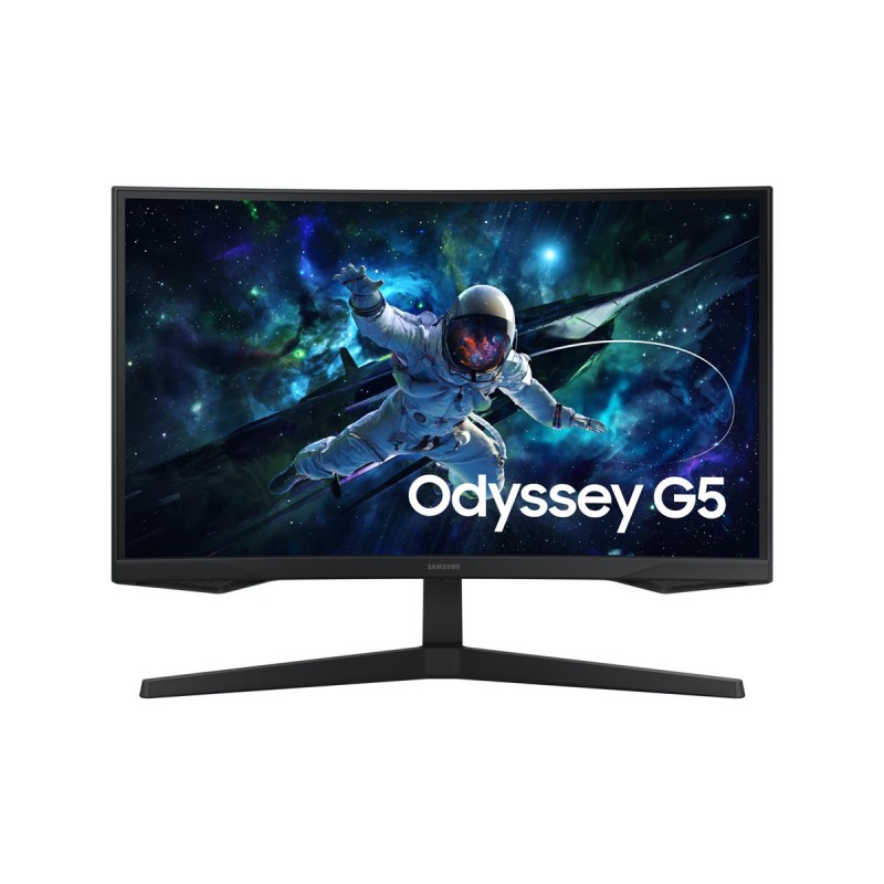 25 - 38" Datorskärm - Samsung Odyssey G5 Curved 27" 2K QHD 165 Hz gamingskärm (välvd)