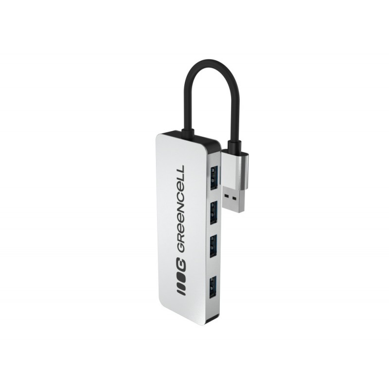 USB-hubb - Greencell USB-hubb med 4x USB 3.0