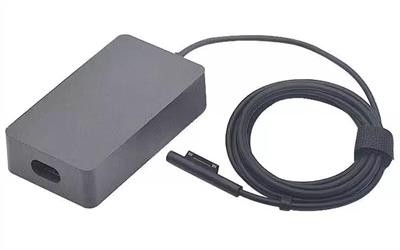65 Watt laddare till Microsoft Surface Pro 3-8 och Surface Laptop 3