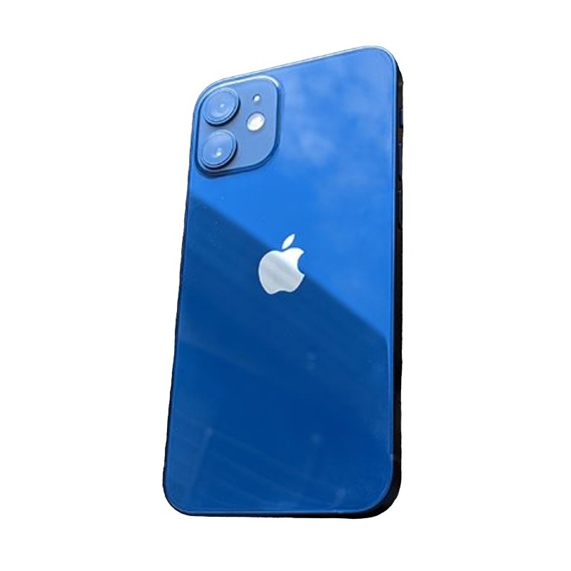 iPhone begagnad - iPhone 12 Mini 64GB 5G Blue med 1 års garanti (beg med nytt batteri)