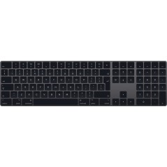 Apple Magic Keyboard A1843 trådlöst tangentbord, vit/svart (beg)