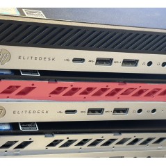 HP EliteDesk 800 G4 Mini i5 8GB 256GB W11P (beg - saknar plastdel på fronten)