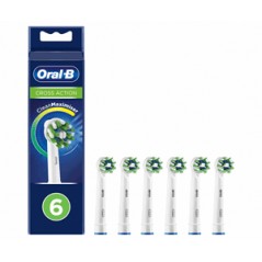 Eltandborste - Braun Oral-B CrossAction 6-pack borsthuvuden till eltandborste