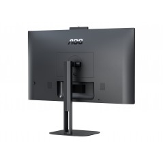 25 - 34" Datorskärm - AOC Q27V5CW/BK 27" 2.5K ergonomisk IPS-skärm med webbkamera och USB-C PD65W