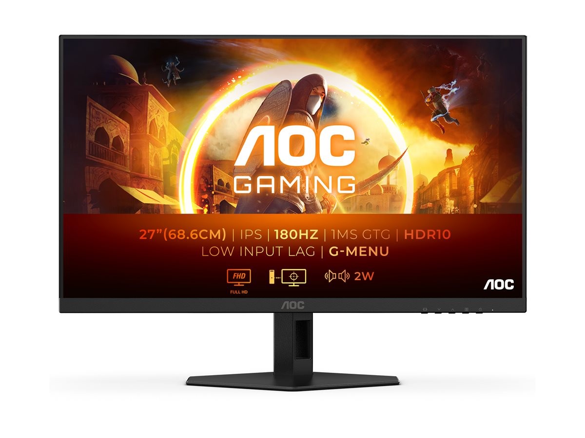 AOC 27G4XE 27" Full HD 180 Hz gamingskärm med IPS-panel