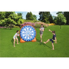 Sommarlek strand & trädgård - Bestway uppblåsbar fotbollsdart 157 x 107 x 157cm