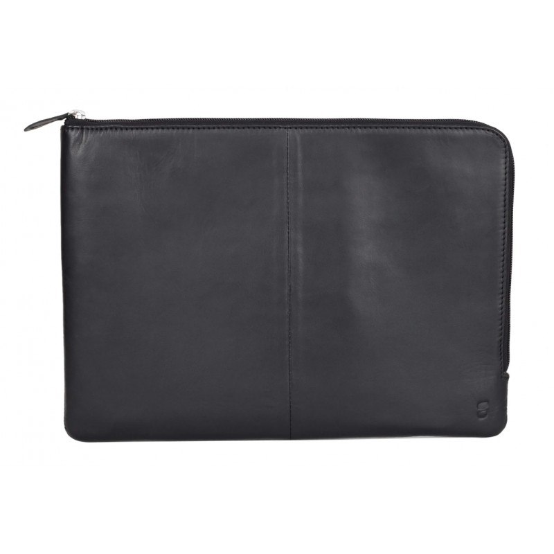 Sleeve - Buffalo handgjort laptopfodral i äkta läder upp till 13" Svart, Brun