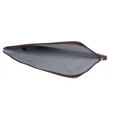 Sleeve - Buffalo handgjort laptopfodral i äkta läder upp till 13" Svart, Brun