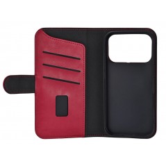 iPhone 17 Pro - Gear Plånboksfodral till iPhone 17 Pro i konstläder, flera färger