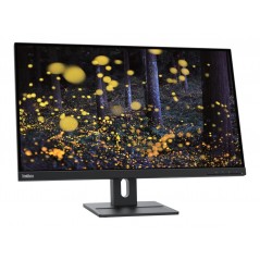 Lenovo ThinkVision E27q-20 27" 2.5K QHD ergonomisk skärm med IPS-panel