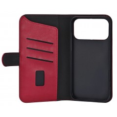 iPhone 17 Pro Max - Gear Plånboksfodral till iPhone 17 Pro Max i konstläder, flera färger