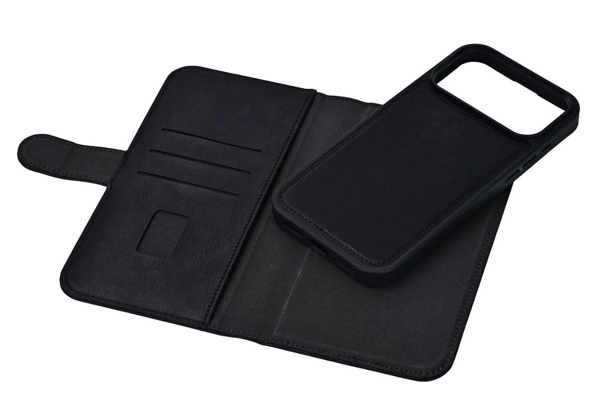 Gear 2-i-1 Plånboksfodral till iPhone 17 Pro Max med MagSafe-stöd
