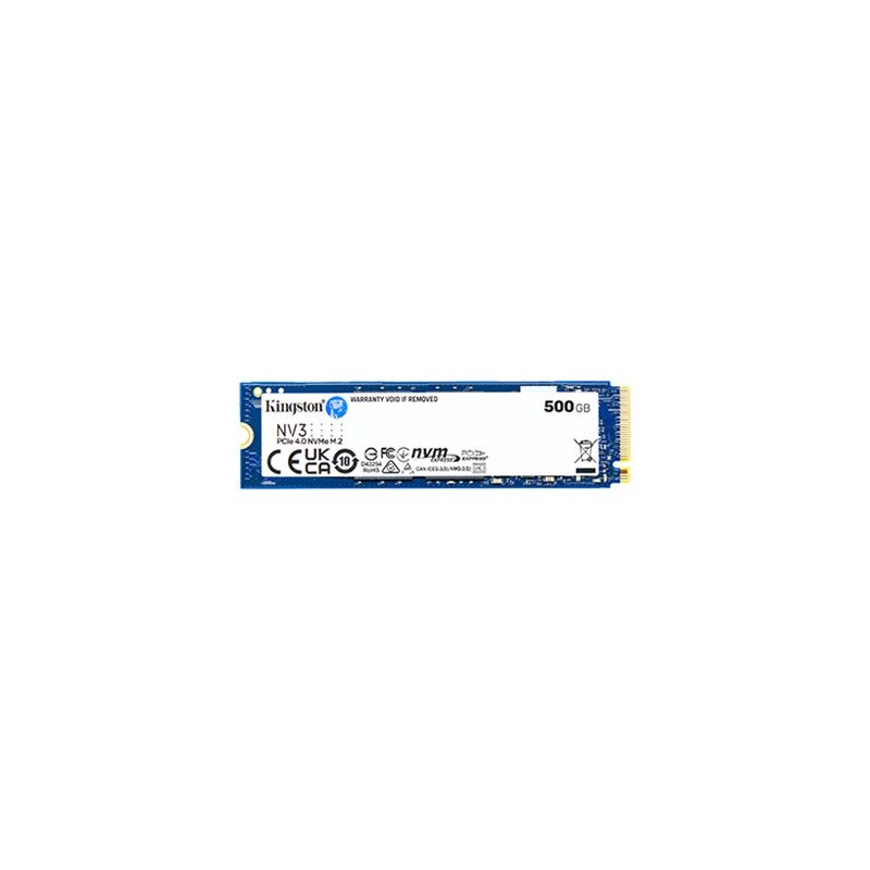 M.2-SSD till dator - Kingston NV3 500GB SSD NVMe M.2 2280 PCIe 4.0 x4