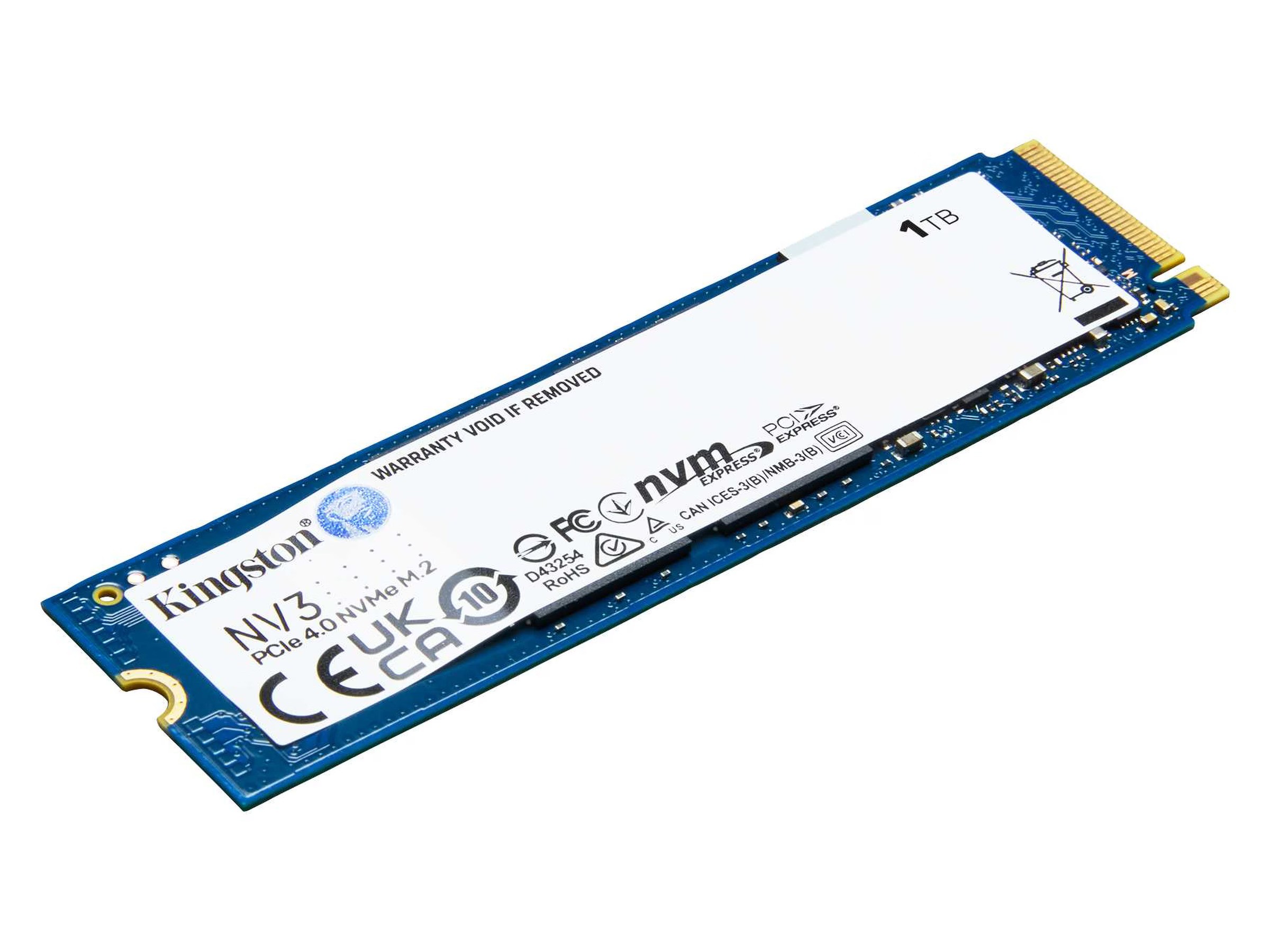 Kingston NV3 2TB SSD NVMe M.2 2280 PCIe 4.0 x4