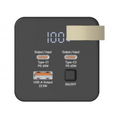 Portabla batterier - Dudao powerbank 30 000 mAh 65 Watt som kan ladda bärbara datorer
