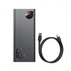 Portabla batterier - Baseus powerbank 20 000 mAh 65 Watt som kan ladda bärbara datorer