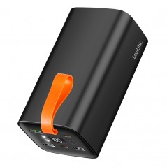 Portabla batterier - LogiLink powerbank 50 000 mAh 100 Watt som kan ladda bärbara datorer