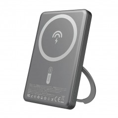 Dudao powerbank 5000 mAh med stöd för trådlös laddning MagSafe