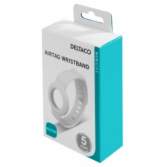 Resetillbehör - Deltaco silikonarmband för Apple AirTag