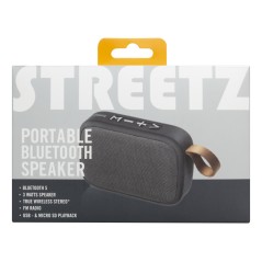 Batteridriven högtalare - Streetz portabel bluetooth-högtalare med inbyggd FM-radio & Micro-SD