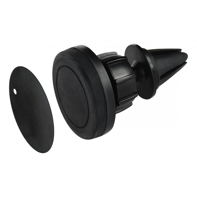 Essentials magnetisk mobilhållare för bilens ventilationsgaller inkl metallplatta Mobilhållare - Essentials magnetisk mobilhållare för bilens ventilationsgaller inkl metallplatta