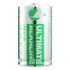 Batterier & batteritestare - Deltaco Ultimate Alkaline D-batterier LR20 10-pack