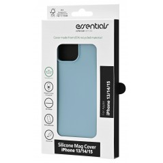 Fodral och skal - Essentials skyddande skal i silikon till iPhone 13/14/15 med MagSafe-stöd