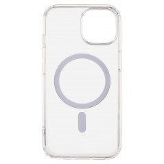 Essentials Clear Mag Case skyddande skal till iPhone 13/14/15 med MagSafe-stöd
