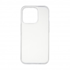 Essentials ultratunt skyddande transparent skal till iPhone 15 Pro