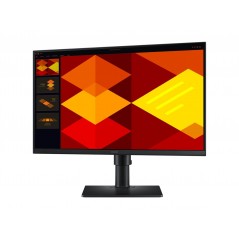 15 - 24" Datorskärm - Samsung S24D406GAU 24-tums Full HD IPS-skärm med ergonomisk fot (höj- & sänkbar) 100Hz högtalare