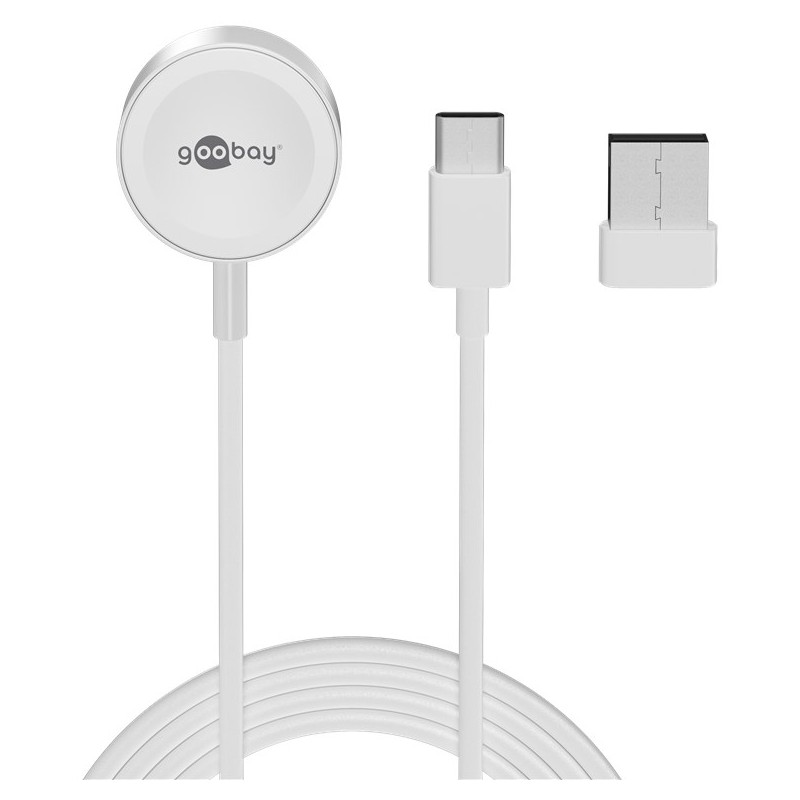 Smartwatch - Laddare till Apple Watch Series 2 och uppåt inkl Ultra och SE, 1m kabel