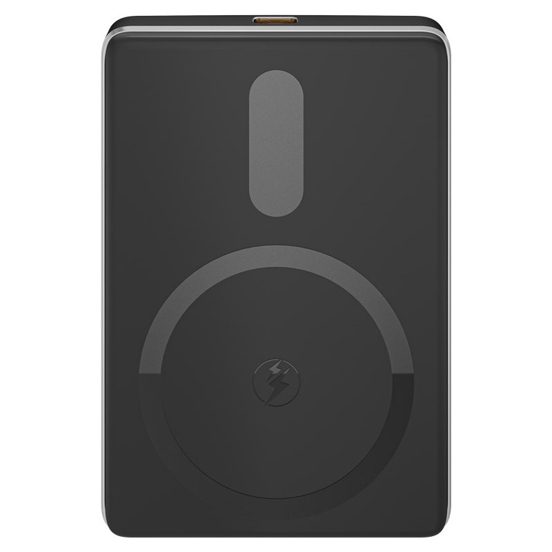 Portabla batterier - Goobay powerbank 20W, 5000 mAh med 15W trådlös laddning, MagSafe