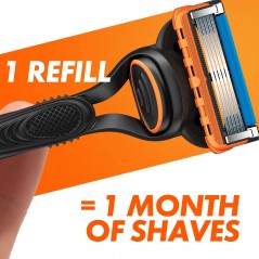 Gillette Fusion Rakblad Refill, 4st