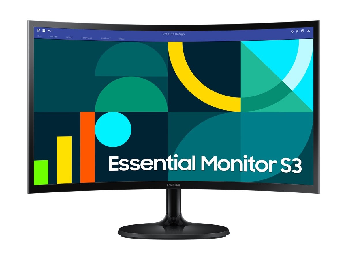 Samsung S24D360GAU välvd 24" Full HD 100 Hz LED-skärm med VA-panel