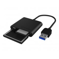 Icy Box minneskortläsare USB 3.0 med stöd för SD, microSD och CompactFlash