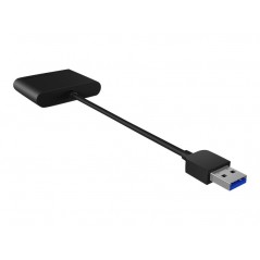 Minneskortläsare USB - Icy Box minneskortläsare USB 3.0 med stöd för SD, microSD och CompactFlash