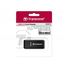 Minneskortläsare USB - Transcend minneskortläsare USB 3.0 med stöd för SD och microSD