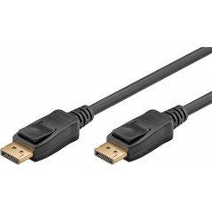 Skärmkabel & skärmadapter - DisplayPort-kabel DP 2.0/2.1 40 Gbit/s med stöd för 8K i 120 Hz/4K i 240 Hz