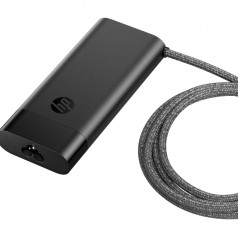 USB-C Laddare - HP 100W USB-C datorladdare med 10W USB-port, AC-adapter med strömkabel