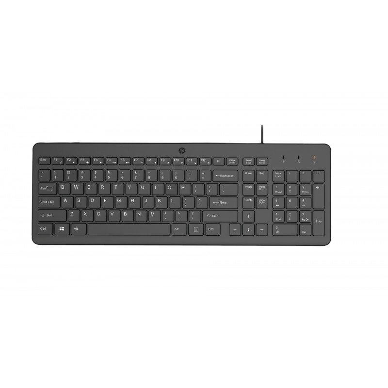 Trådade tangentbord - HP 150 USB-tangentbord (Nordiskt)