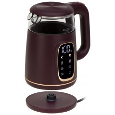 Vattenkokare - Adler 1.7L vattenkokare med fri temperaturinställning 40-100 grader