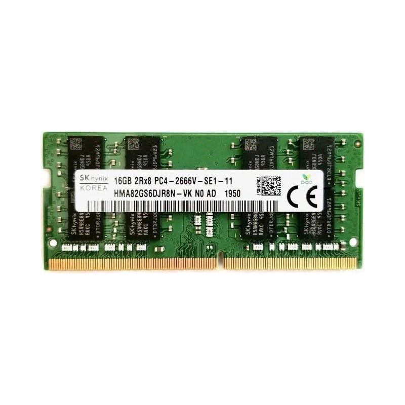 RAM-minnen - SK Hynix 16GB DDR4 2666 MHz SO-DIMM RAM-minne till laptop (new pulled*)